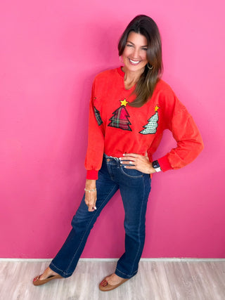 Merry Tree Vibes Pullover