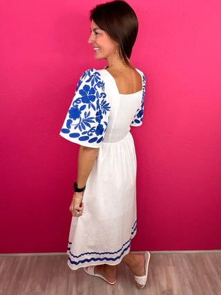 THML In The Meadows Midi Dress