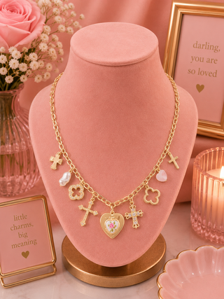 Sweet Grace Charm Necklace