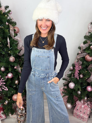 Effortless Agenda Denim Overalls