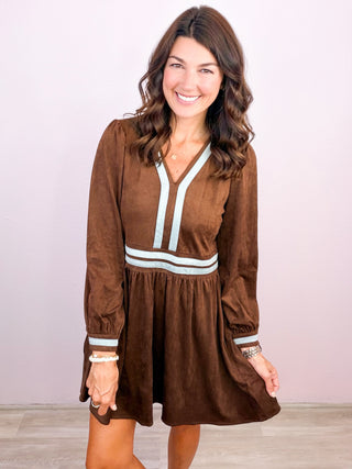 It's Been Suede Dress