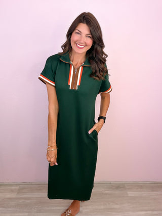 Beautifully Simple Dress (Hunter)
