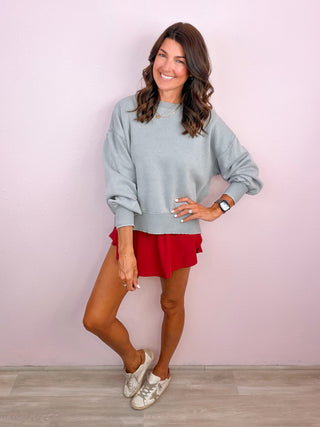 The Everyday Essential Sweatshirt - Sleet Grey