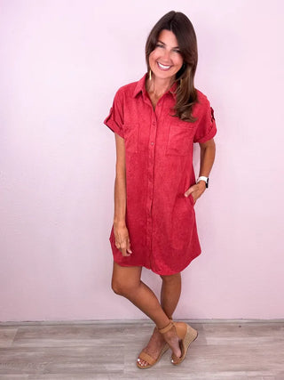 Southern Fall Favorite Shifter Dress