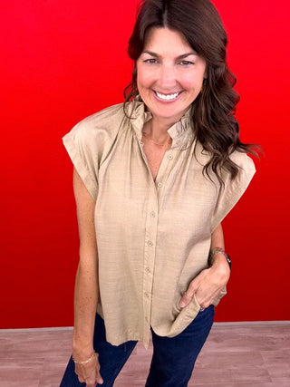 Sunlit Smiles Solid Top