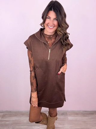 Agenda Takeover Shifter Dress