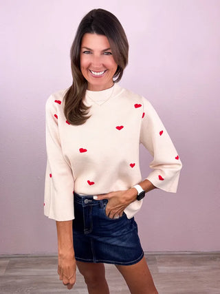 Stolen Hearts Sweater