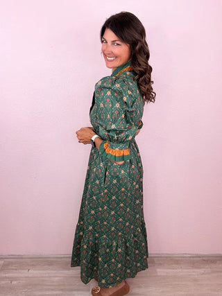 Grand Entrance Midi Dress