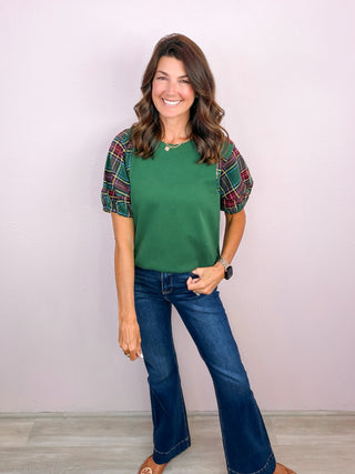 RISEN Tummy Control Flare Denim