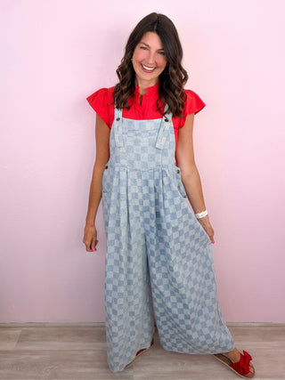 Checking All Boxes Jumpsuit