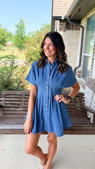 Elevated Denim Dress