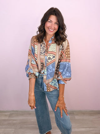 Patchwork Pretty Top