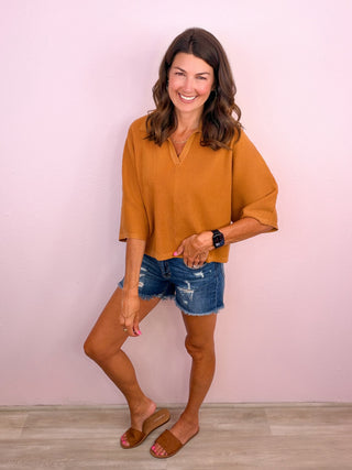 Quiet Luxury Top (Camel)