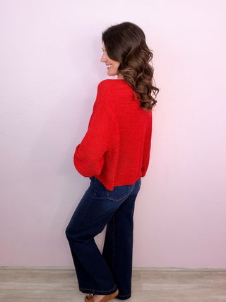 RISEN Dark Wash Wide Leg Denim