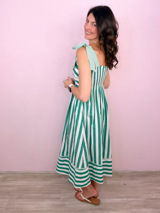 Radiant Rays Midi Dress