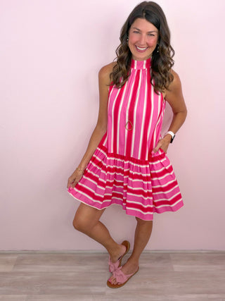 Happy Hour Dress (Pink)