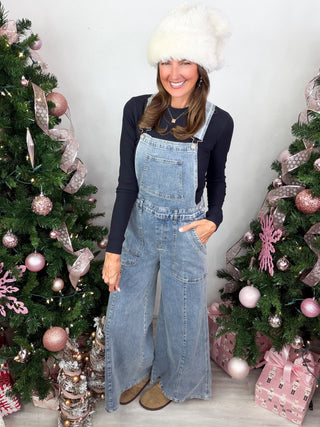 Effortless Agenda Denim Overalls
