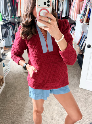 Polished Point Pullover