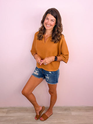 Quiet Luxury Top (Camel)