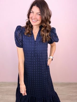 Meadow Whisper Midi Dress