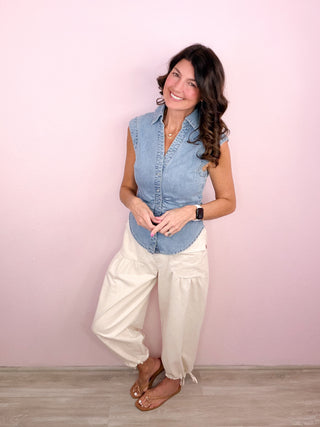 Effortless Days Drawstring Pants