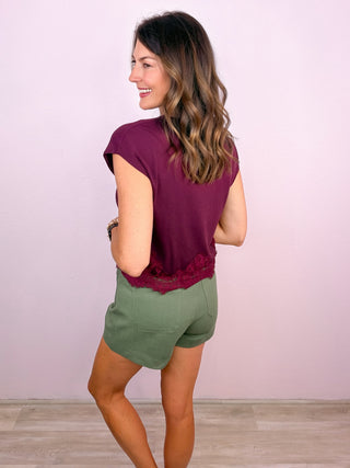 Easy Living Shorts (Olive)