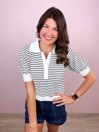 RISEN Layered Hem Denim Shorts