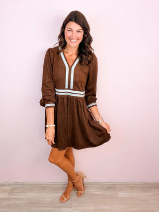It's Been Suede Dress