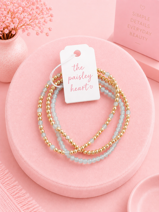 Seaside Glow Bracelet Stack