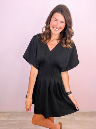 Confident Chic Dress (Black)