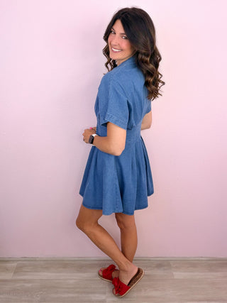 Elevated Denim Dress