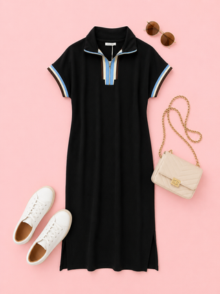 Beautifully Simple Dress (Black)
