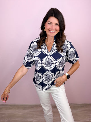 Coastal Medallion Top