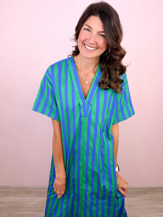 Bold Moves Midi Dress