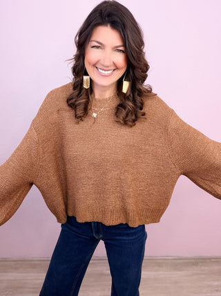 True Style Solid Sweater