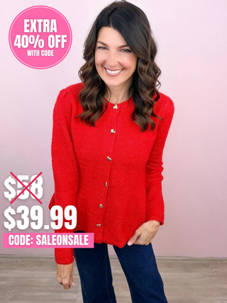 Touch Of Heart Cardigan