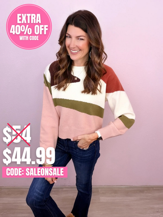 Some Preppy Charm Sweater