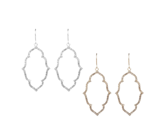 Rhinestone Dangle Earring