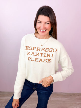 Espresso Martini Please Sweater