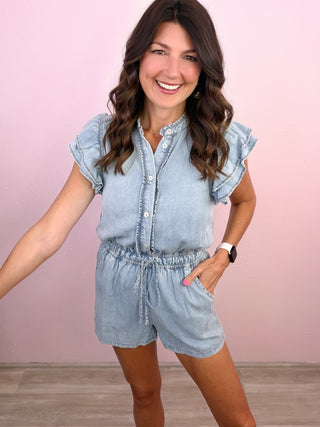 Daydream Denim Romper