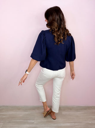 Power Move Puff Sleeve Blazer