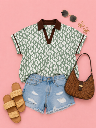 Wear It Well Top (Green)