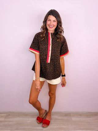 Wild Card Top (Brown)
