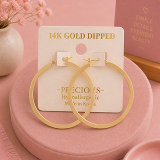 Easy Style Hoops (Gold)