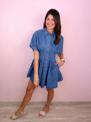 Elevated Denim Dress