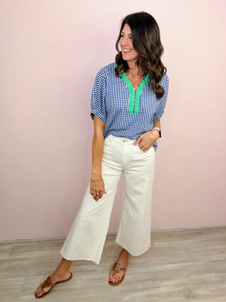 Uptown Wide Leg Denim
