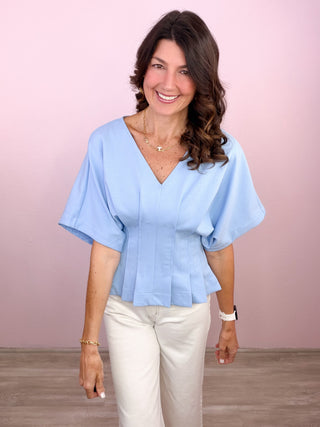 Polished Ease Top (Blue)