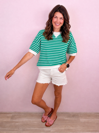 Casual Cutie Top (Green)