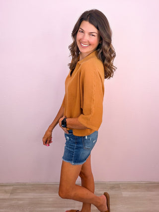 Quiet Luxury Top (Camel)