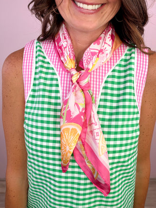 Summer Squeeze Scarf (Pink)